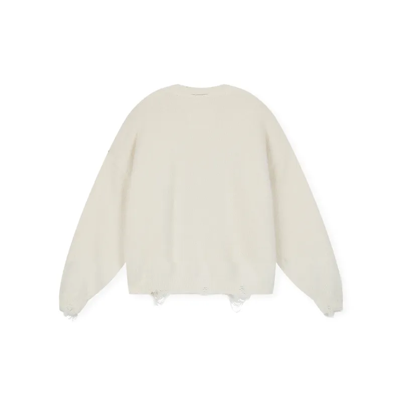 THE SALVAGES FASHION CLUB Sweater Unisex Ecru-1