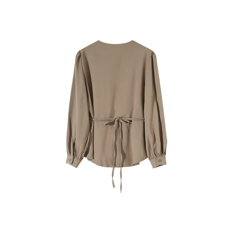 CPAURA Shirts Women's Coffee-1