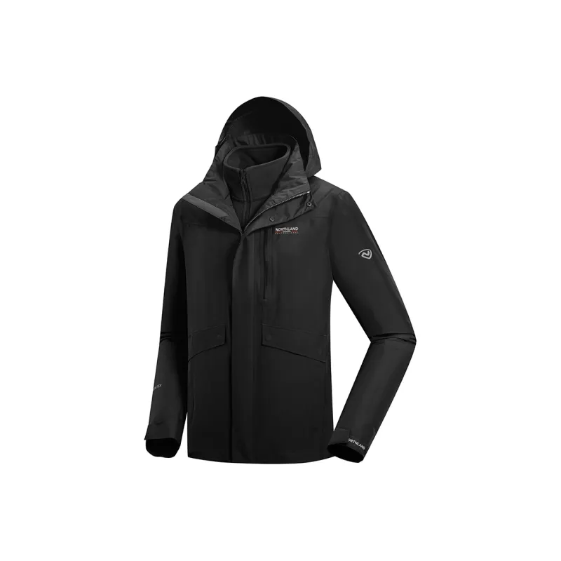 NORTHLAND PROFESSIONAL Water Resistant Windproof And Water Repellent Windbreaker Jacket Men's-4