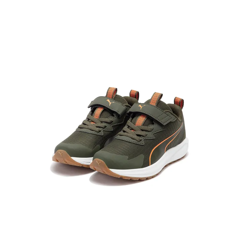 PUMA Twitch Runner Anti-Slip Wear-Resistant Low-Top Kids' Running Shoes Jasper Children Aged 3-7 Years Old-1
