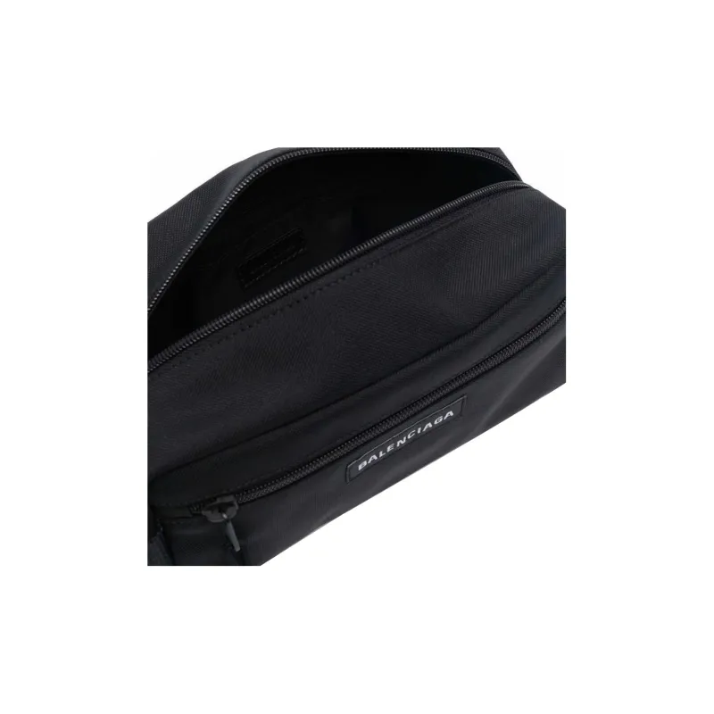 Balenciaga Explorer Fabric Toiletry Bag Men's Black-4