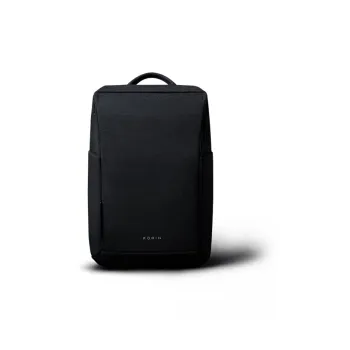 KORIN Polyester Backpack Regular Unisex Black/Gray/Green