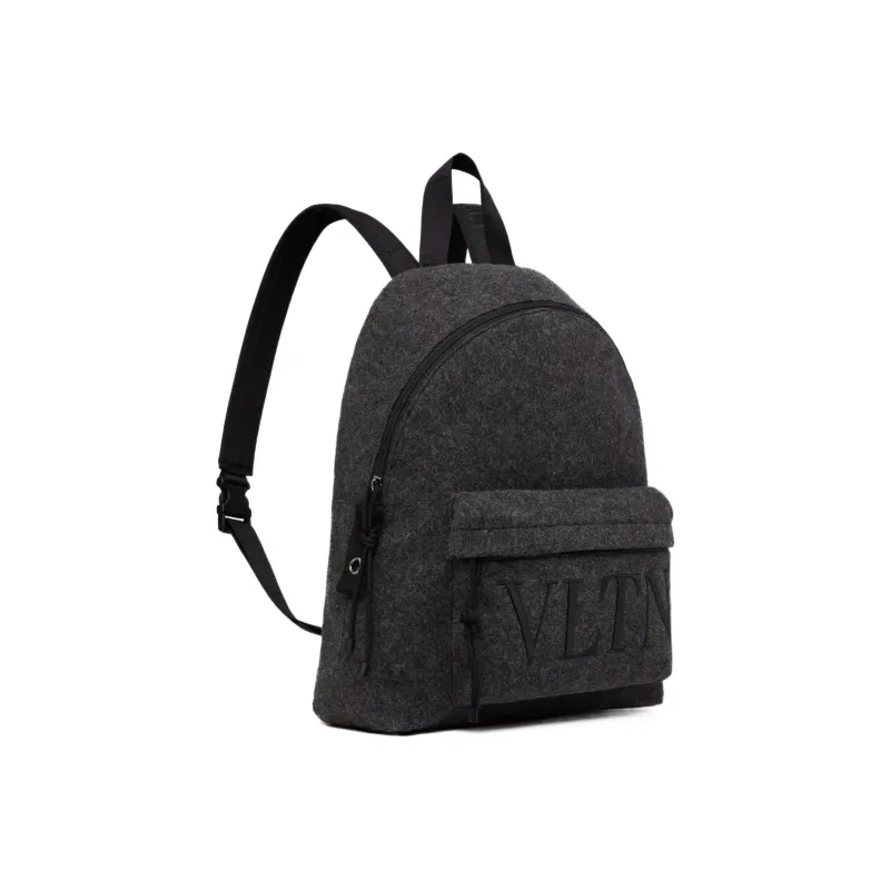 Valentino VLTN Felt Backpack Regular Men's Anthracite/Black-1