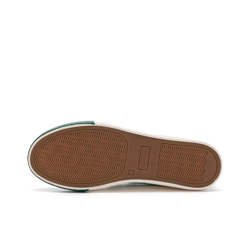 Warrior Slip Resistant, Abrasion Resistant, Lightweight Low Top Canvas Shoes Unisex Beige Green-5