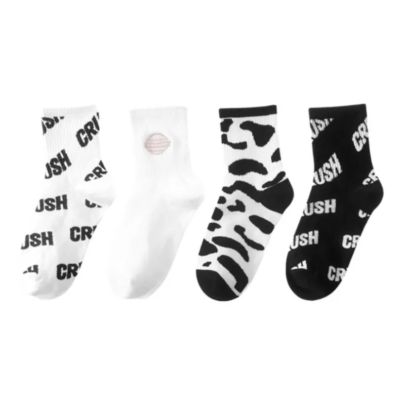 MIIOW Women's Mid Calf Socks-9