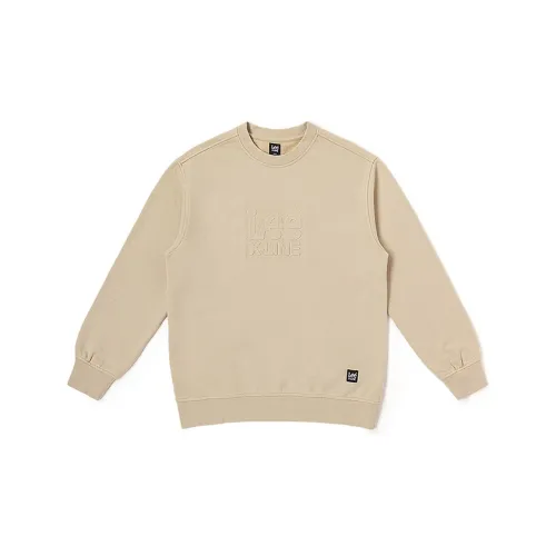 Lee Xline Sweatshirts Unisex Beige