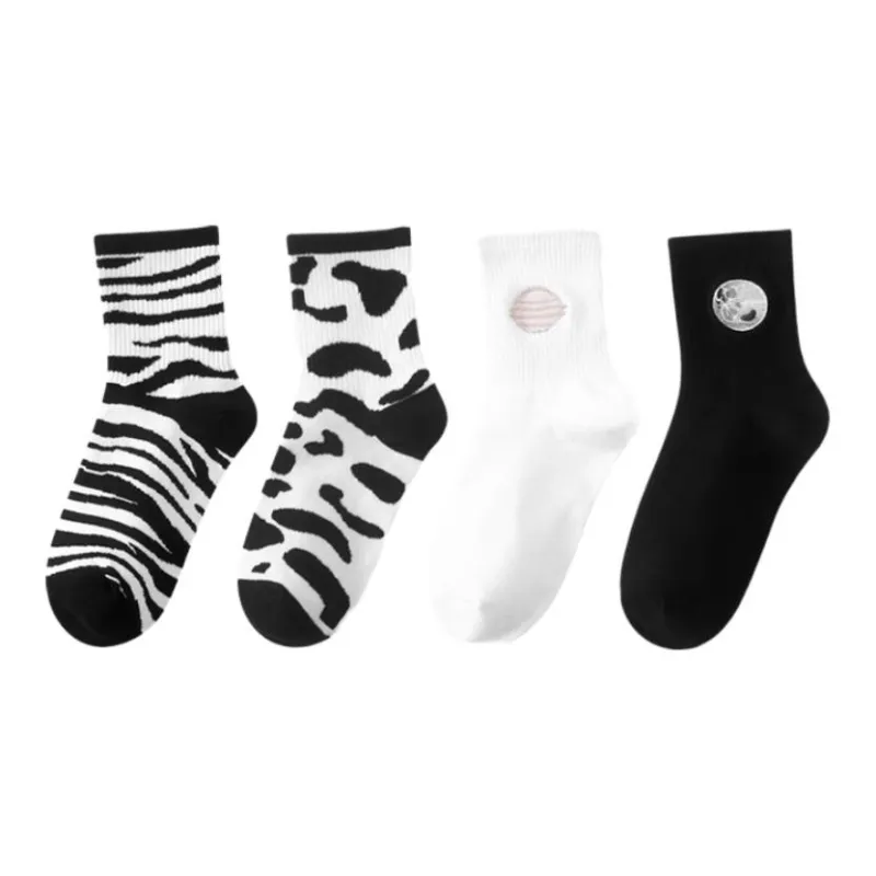 MIIOW Women's Mid Calf Socks-5