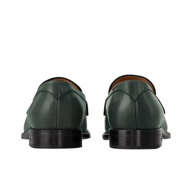 LOUIS VUITTON Sorbonne Loafers Men's Green-3