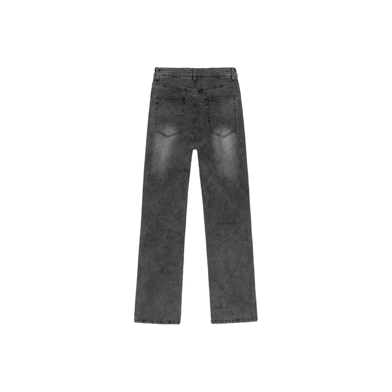 XINYINSU Jeans Unisex Yellow Mud-6