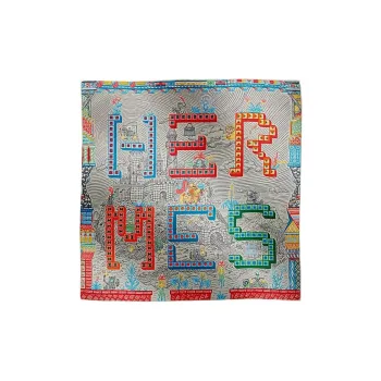 HERMES Silk Scarves Women's Multicolor