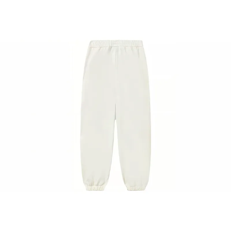 FILA Knitted Sweatpants Women's Milk Salt White-1