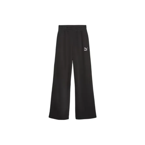 PUMA CLASSICS Knitted Sweatpants Women's Black