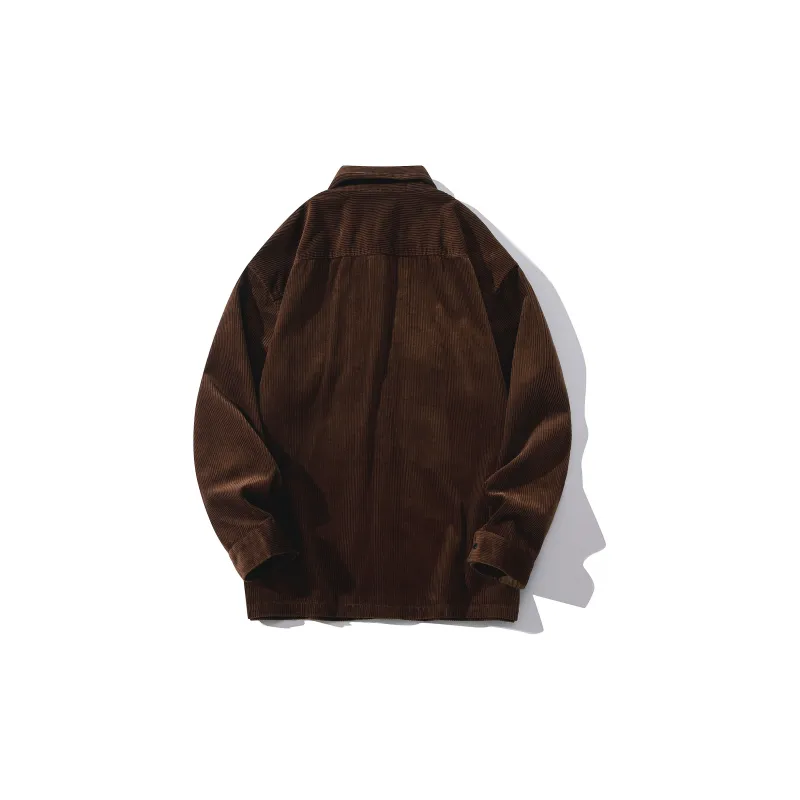 JIPIAO Shirts Unisex Dark Brown-1