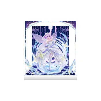 AOWOBOX Broccoli Ultra Dimension Game Neptune Nep Purple Heart Figure Display Case Model Accessories