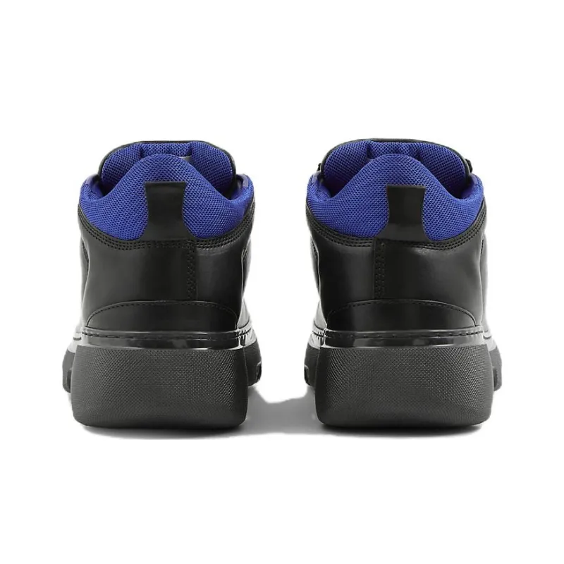 Burberry Leather Trek Boot 'Black'-3