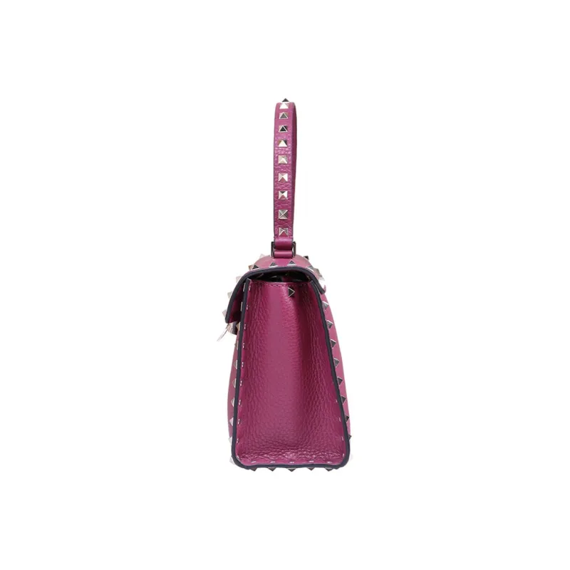 Valentino Leather Handbag Women's Rose Red-3