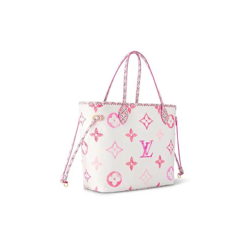 LOUIS VUITTON Neverfull Mm Pink-1