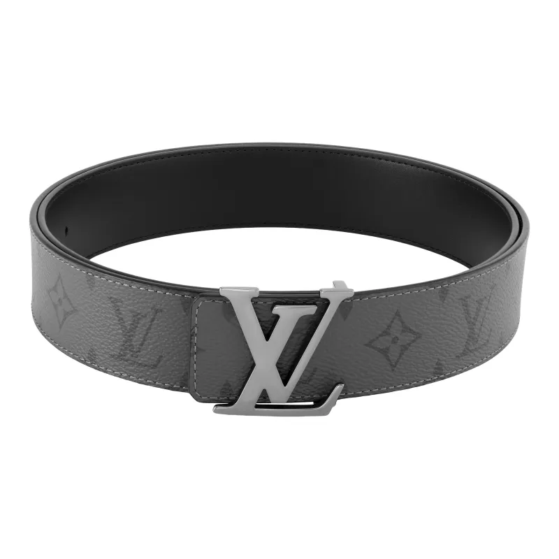 LOUIS VUITTON Reversible Belt Initiales Monogram Eclipse Reverse 40MM-1