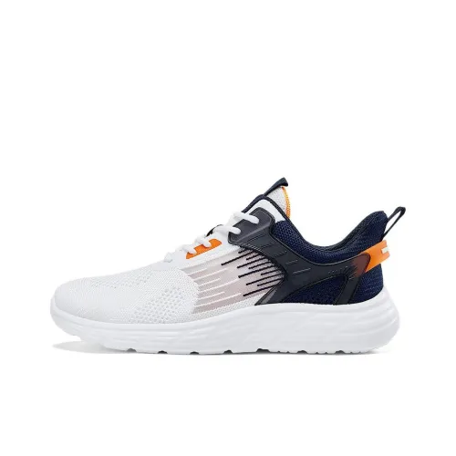 WARRIOR Running Shoes Men Low-Top Navy Blue