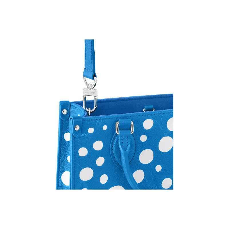 LOUIS VUITTON Lv X Ky Onthego Pm Blue/White-4