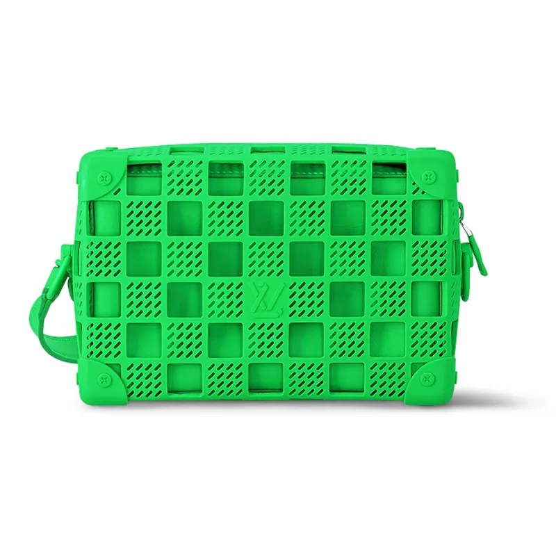 LOUIS VUITTON Mini Soft Trunk Rubber Green-2