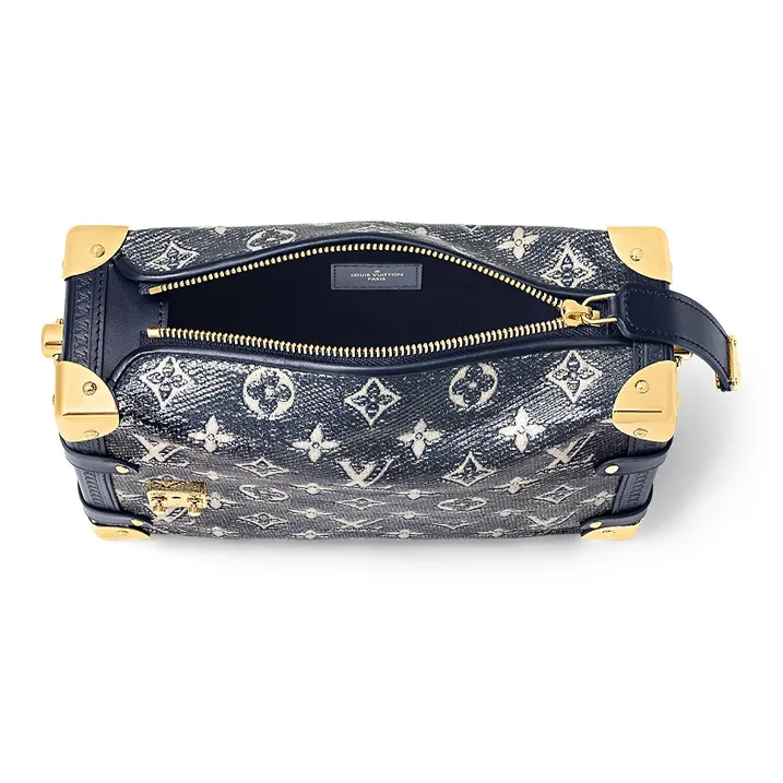 LOUIS VUITTON Side Trunk Blue-3