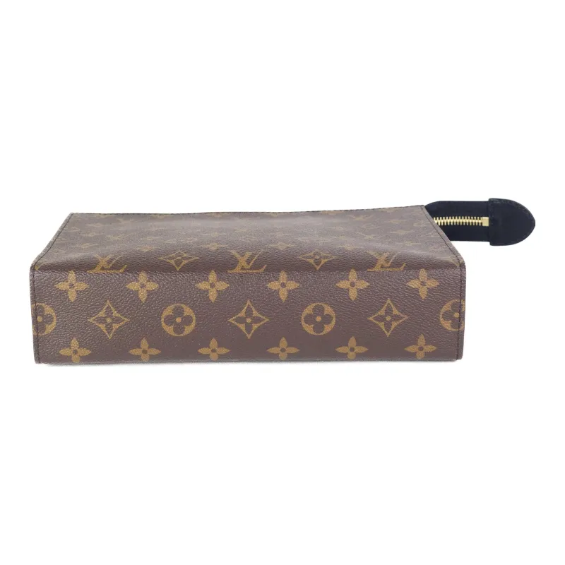 LOUIS VUITTON Toiletry Pouch Nm Monogram Brown/Beige-3