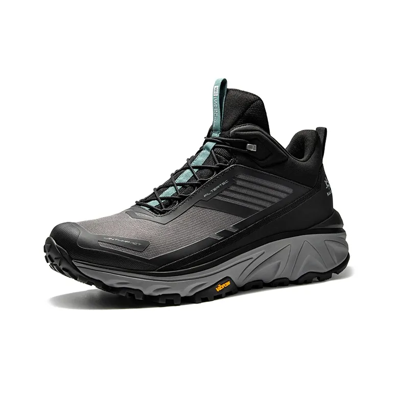 KAILAS Xingyun FLT Cushioning, Slip Resistant, Waterproof, Lightweight Mid Top Outdoor Shoes Men's Calm Night Gray-1