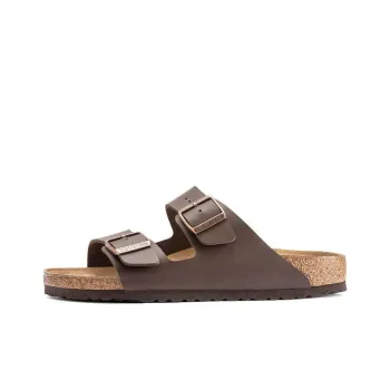 Birkenstock Arizona Birko Flor 'Dark Brown'