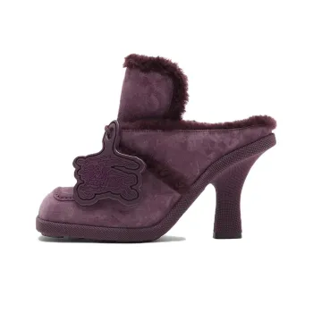 Burberry Closed Toe Slippers Women's Fuchsia