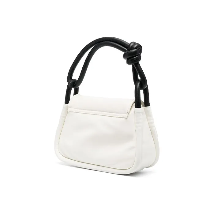 GANNI Knot Flap Over Tote Bag-1