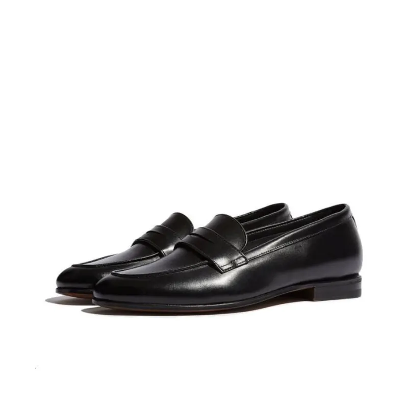 SCAROSSO Valeria Almond Toe Slip On Loafers Women's-3