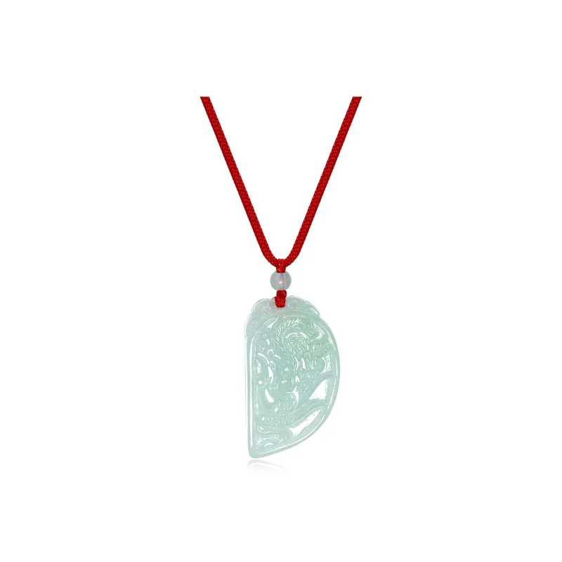 North Cain Bean Type Jadeite Pendants Unisex-3