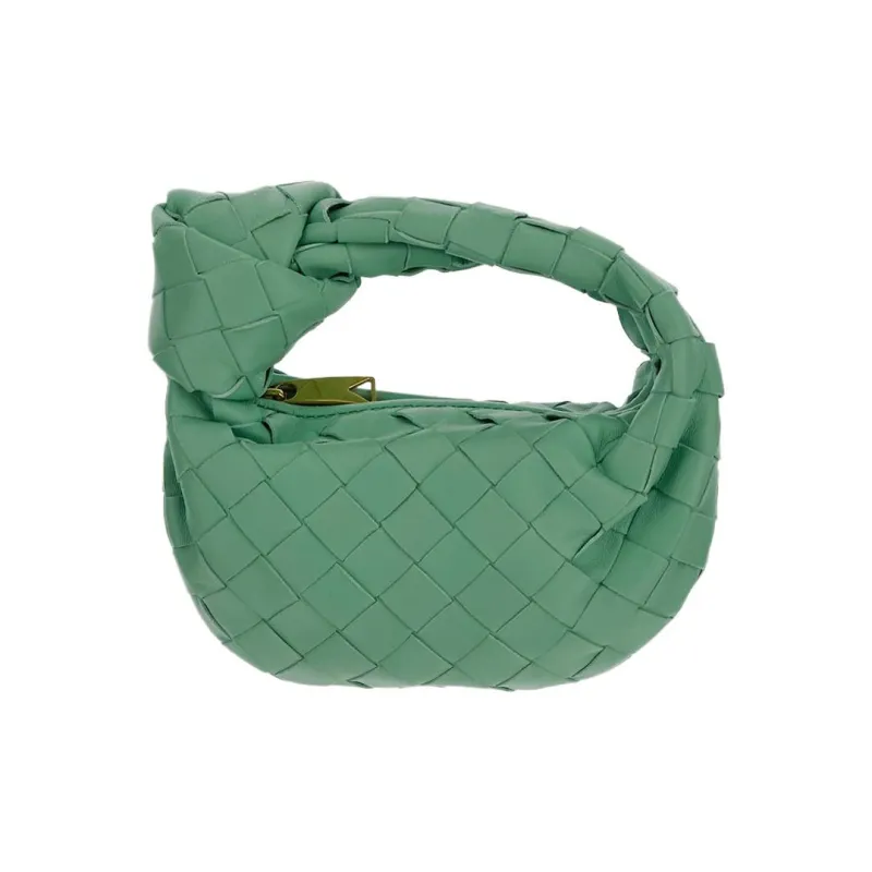 Bottega Veneta JODIE Sheepskin Handbag Mini Women's Green-0