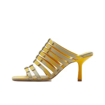 Burberry Slide Slippers Women's Hunter Yellow