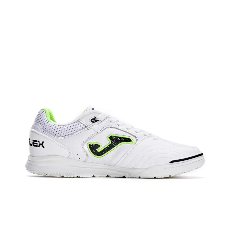 Joma IC/IN Cushioning Anti Slip And Wear Resistant Soccer Shoes Men's White-1