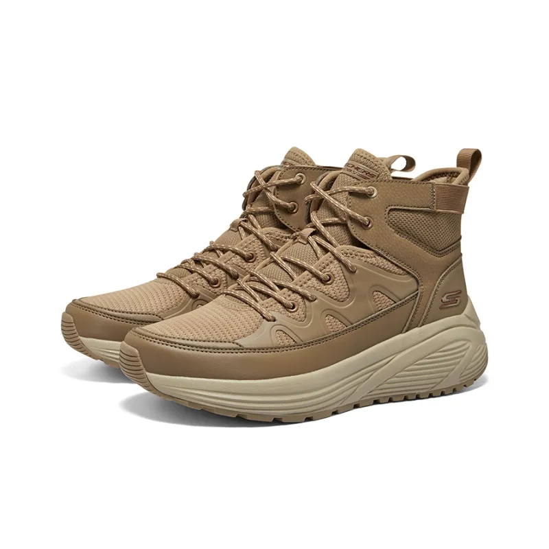 Skechers Bob's Abrasion Resistant Mid Top Casual Shoes Men's Chestnut-3