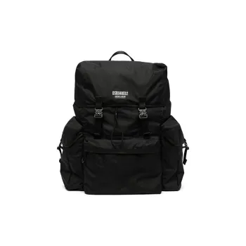 DSQUARED 2 Nylon Backpack Large Size Men's Black