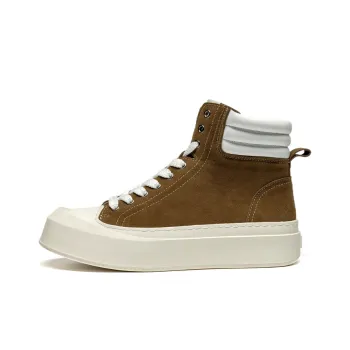 LEAVELAND Mid-Top Skateboard Shoes Men's