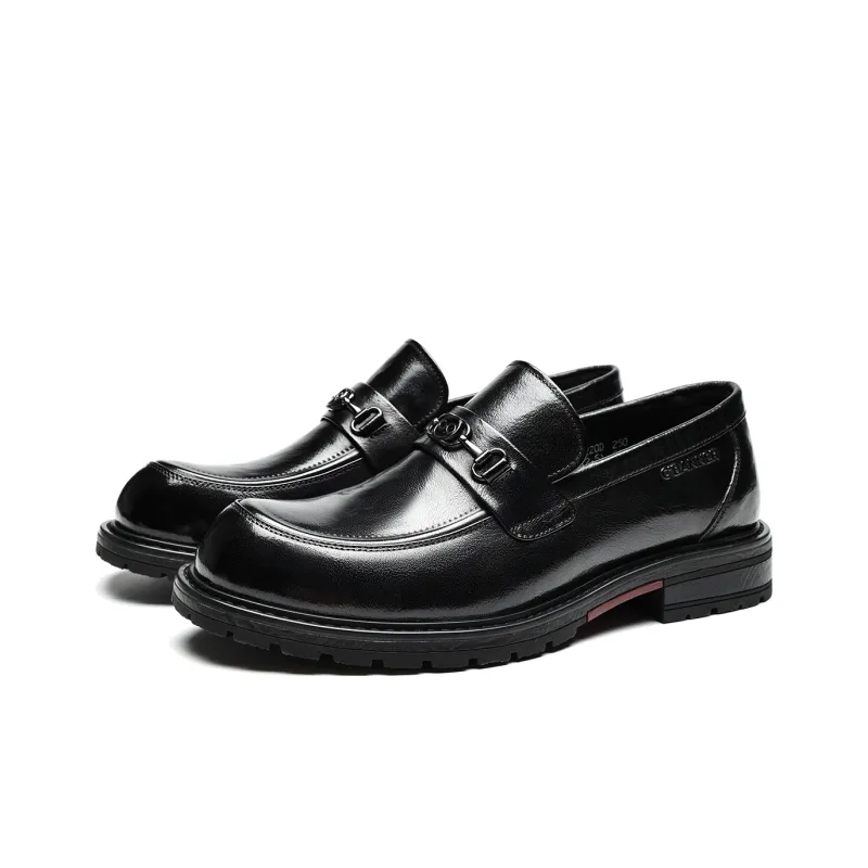 C°BANNER Loafers 4cm Men's Black-2