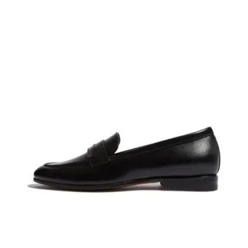 SCAROSSO Valeria Almond Toe Slip On Loafers Women's