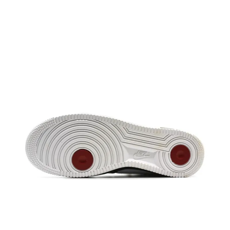 Nike Air Force 1 High Sheed Red White Black-5