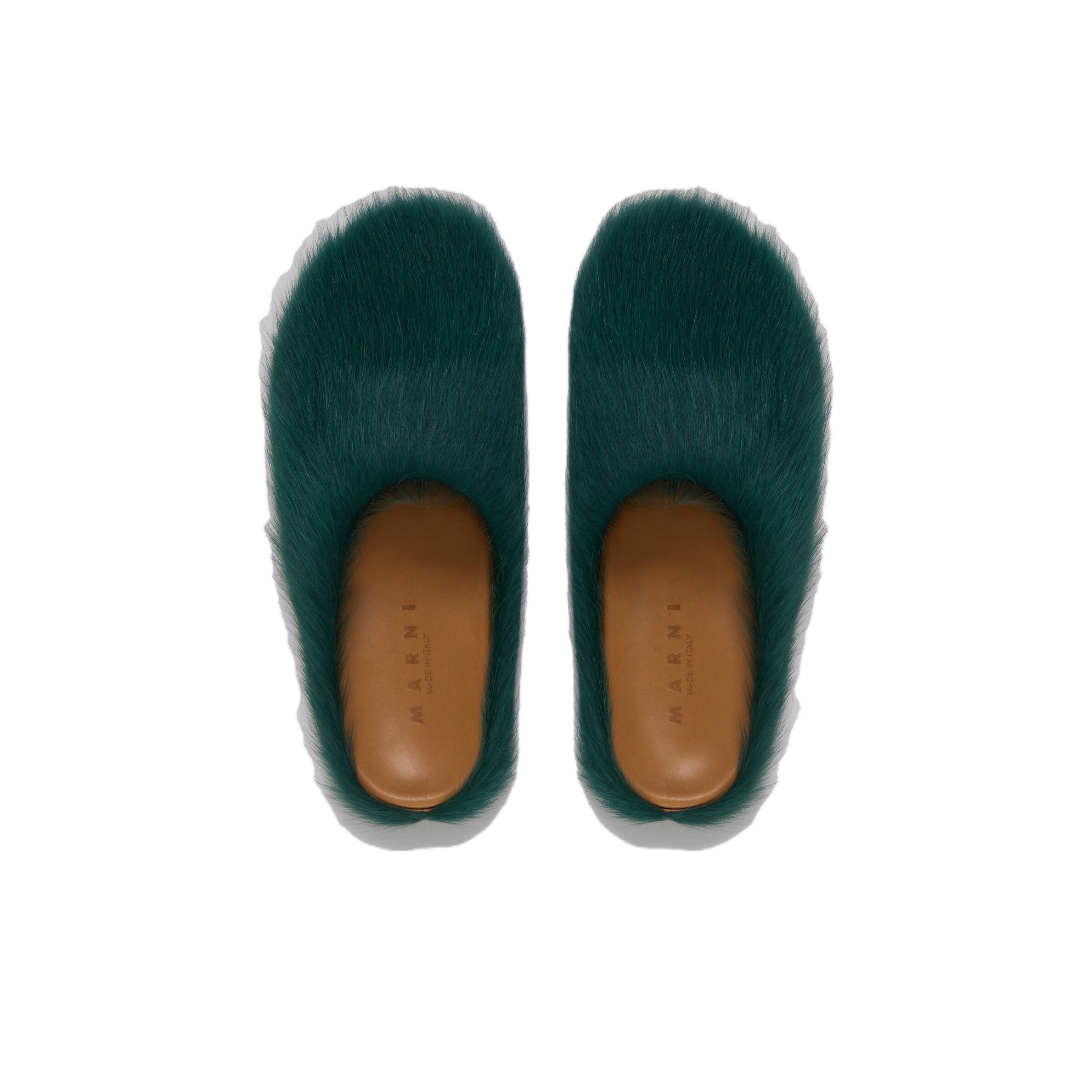 marni green slippers