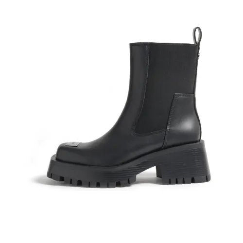 STEVE MADDEN Chelsea Boots Women's Black