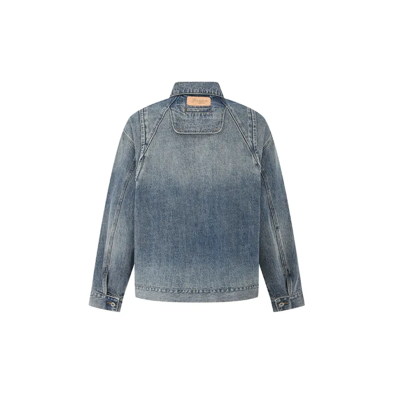 LOVE ME LATER Jackets Unisex Blue-1