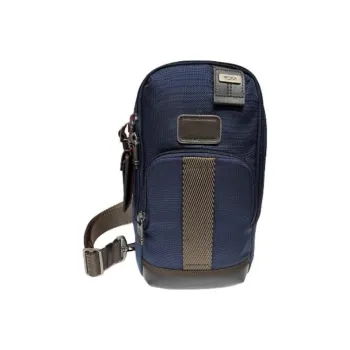 TUMI Nylon Shoulder Bag Crossbody Bag Sling Bags Men's Dark Blue