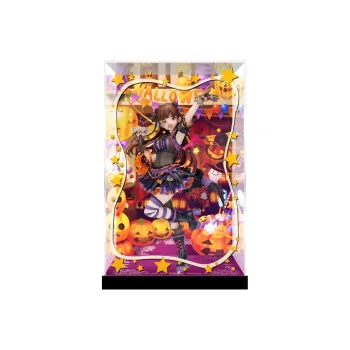 AOWOBOX Compatibility With Licorne The Idolmaster Shiny Colors Yuzuki Chihaya Figure Display Case Model Accessories