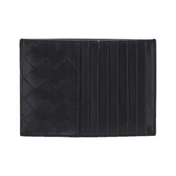 Bottega Veneta Logo Debossed Zip-Up Wallet