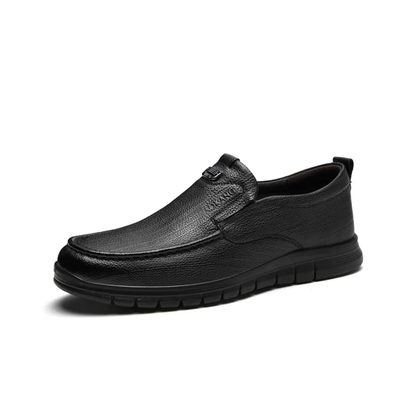 AOKANG Dress Shoes Men's Black Exclusive Box-2