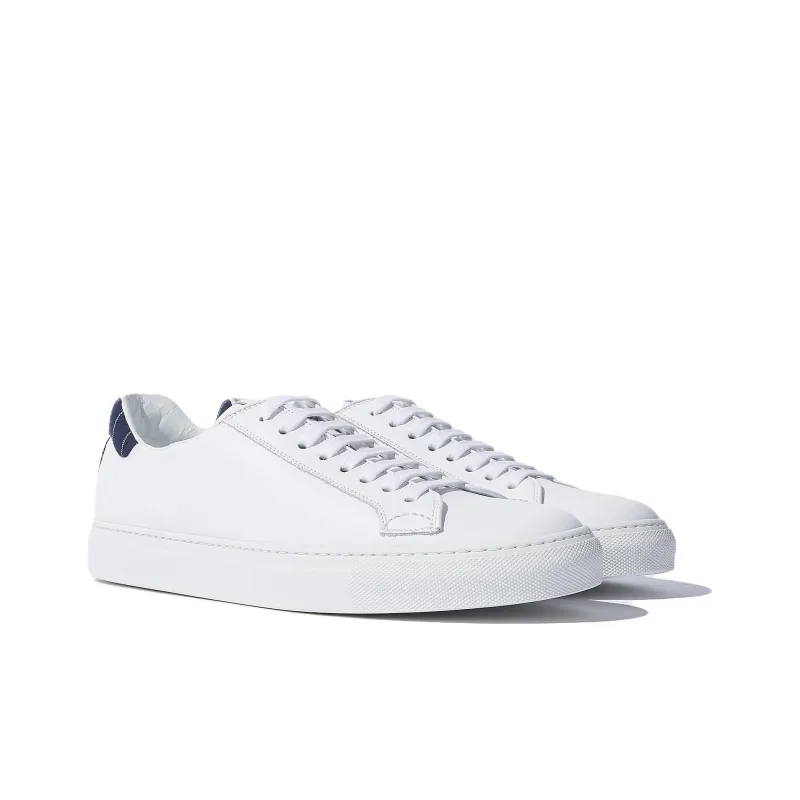 SCAROSSO Pinstripe Counter Lace Up Sneakers-2